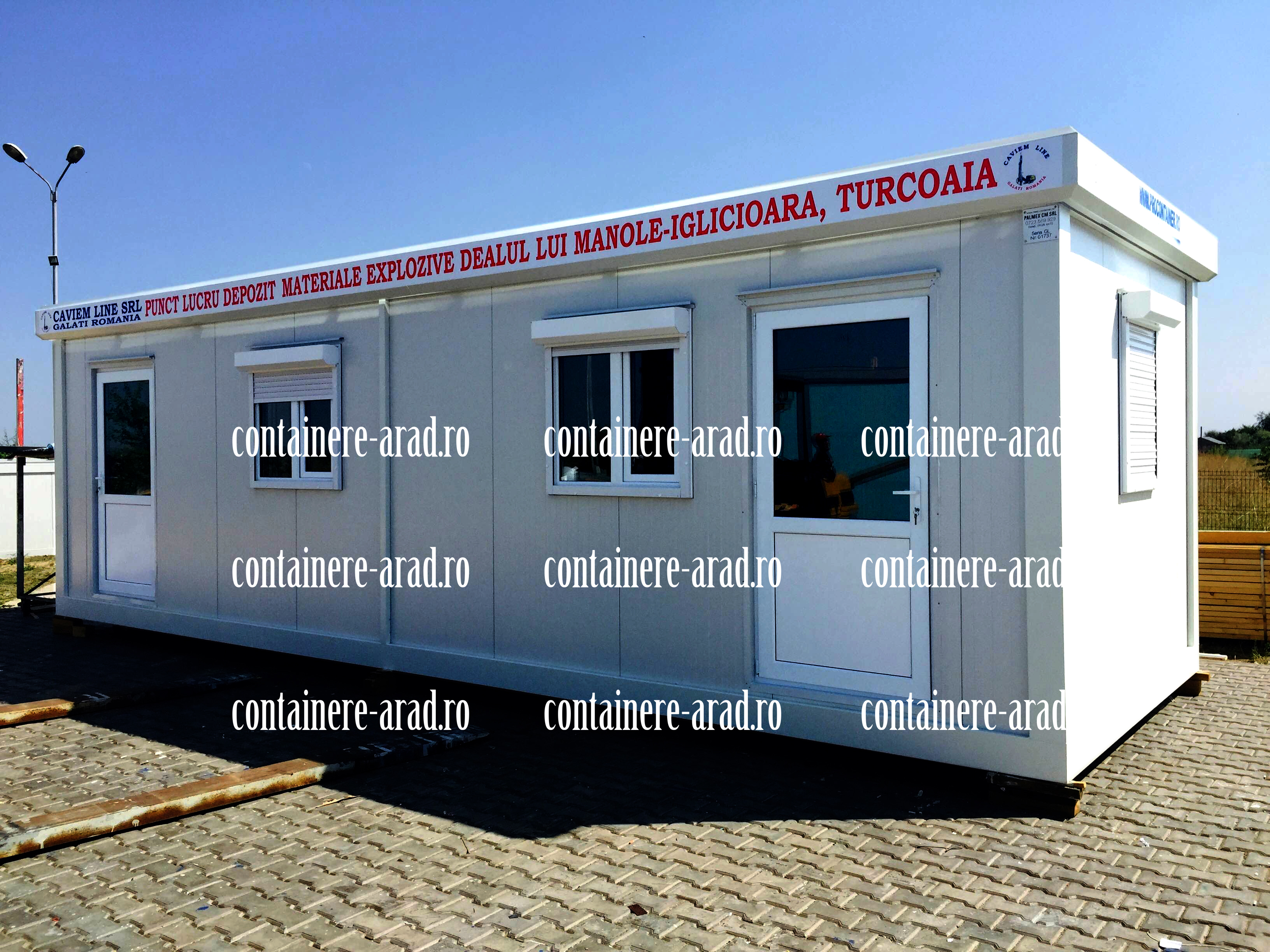 garaje pe structura metalica Arad